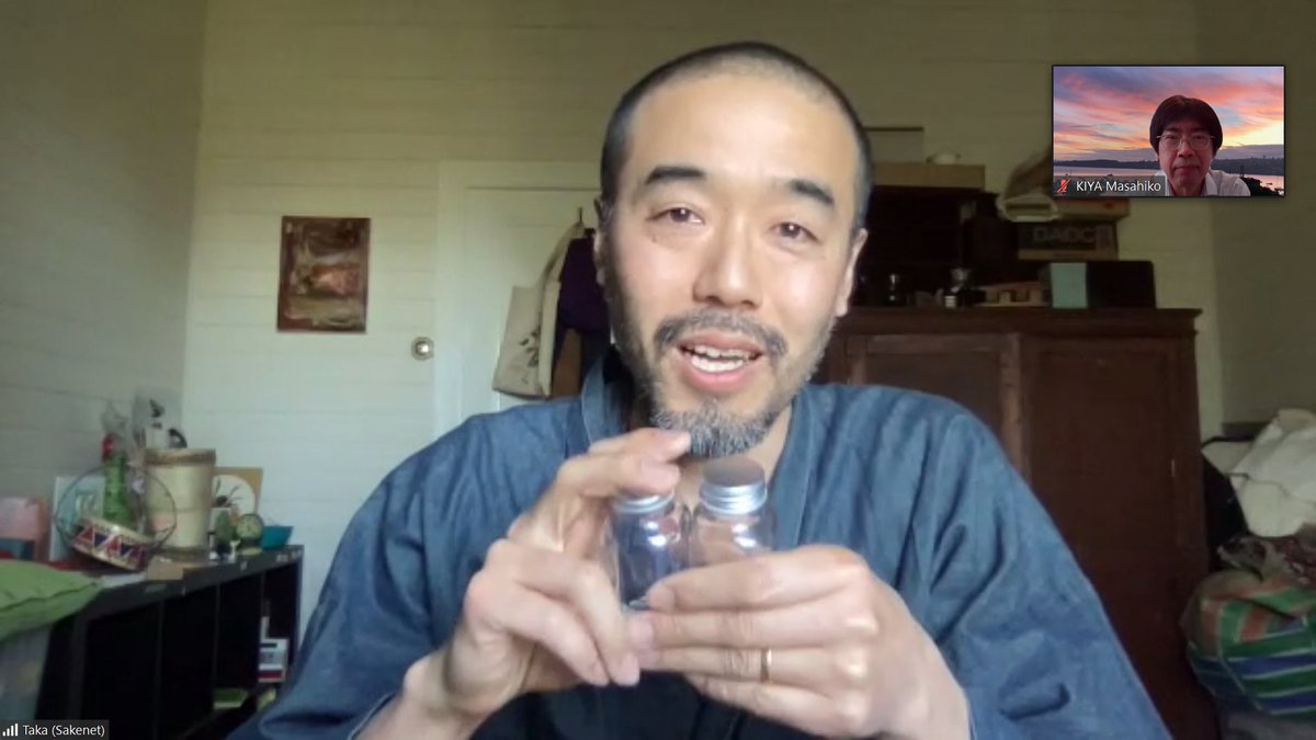 CGJapanSydney's tweet photo. Fully enjoyed Kan-zaké (warmed Saké) tasting & talk by Sakenet Australia for #Japanaroo 2021. Mr Ota Shotaro, brewer of Benten-musume in Tottori Japan, explained the history of making sake at his place.
https://t.co/SVafTJN0cr
https://t.co/AcG9cYDcnt
https://t.co/kAzXYE7YHI https://t.co/wO1JoFSS7c
