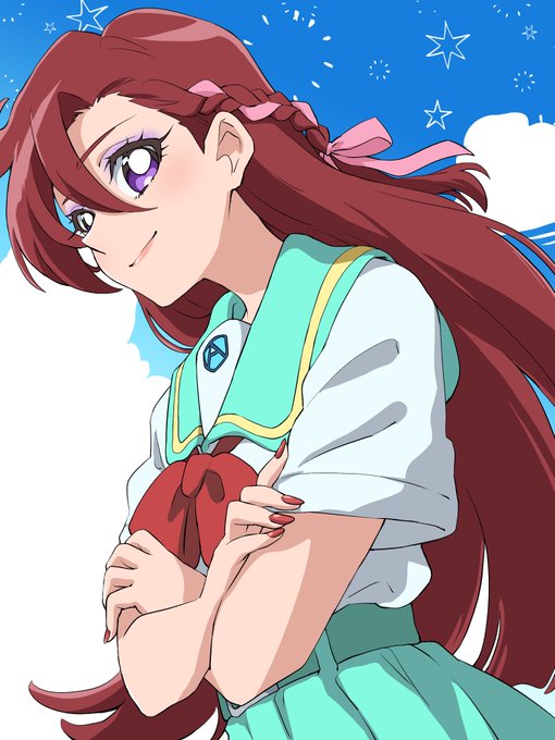 毎週美少女のあすか先輩と仲良しでかわいいみのりん先輩とローラ
 #precure 