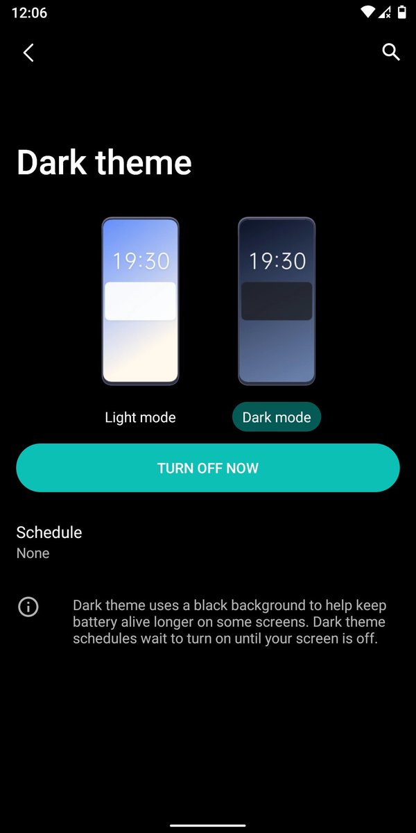 os_octavi's tweet photo. While the release time for 2.9 is coming close. Dark mode page got a fresh look. Soon coming to all supported devices.

#OpenSource #Android11 #OctaviOS https://t.co/09P1LWk5Cp