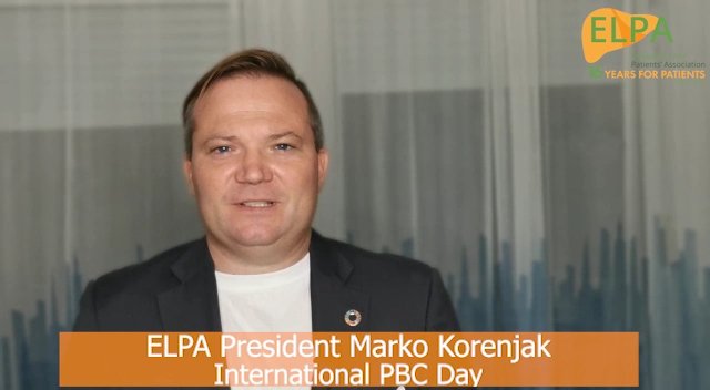 EuropeLiver's tweet photo. The President of ELPA, @Marko_Korenjak, in honor of the International #PBC Day invites all our friends and supporters to share stories and informations. Why? The key to understand #PBC / #rareliverdiseases and make a difference...#pbcaware #EUCancerPlan 👇
https://t.co/jAHGNt7Zd1 https://t.co/RljYHpTD84