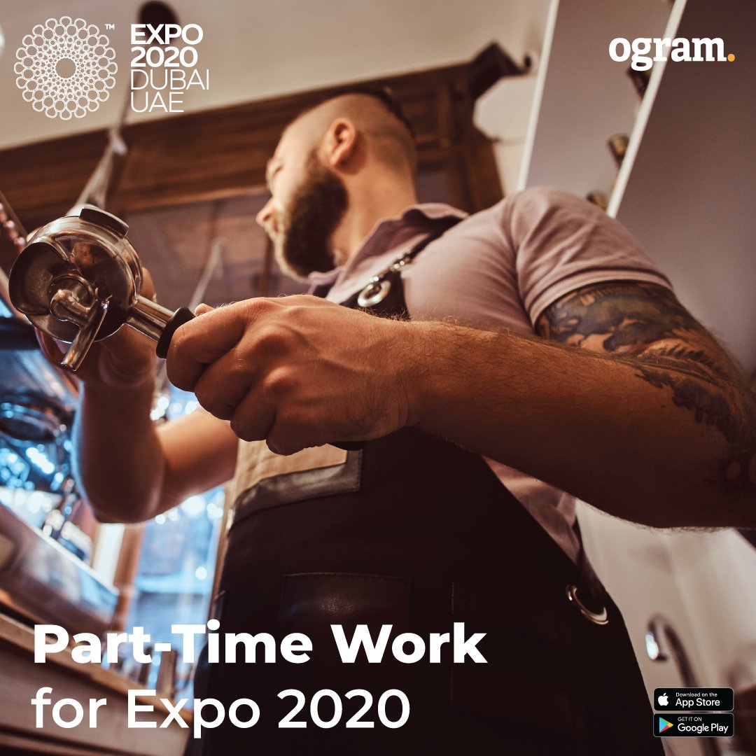 ogram_uae's tweet photo. Expo 2020 Jobs - We've got you covered!

Download the Ogram app to start receiving part-time job opportunities on the go.

https://t.co/LGdkuEloP6 https://t.co/Qe8jFhi8yg