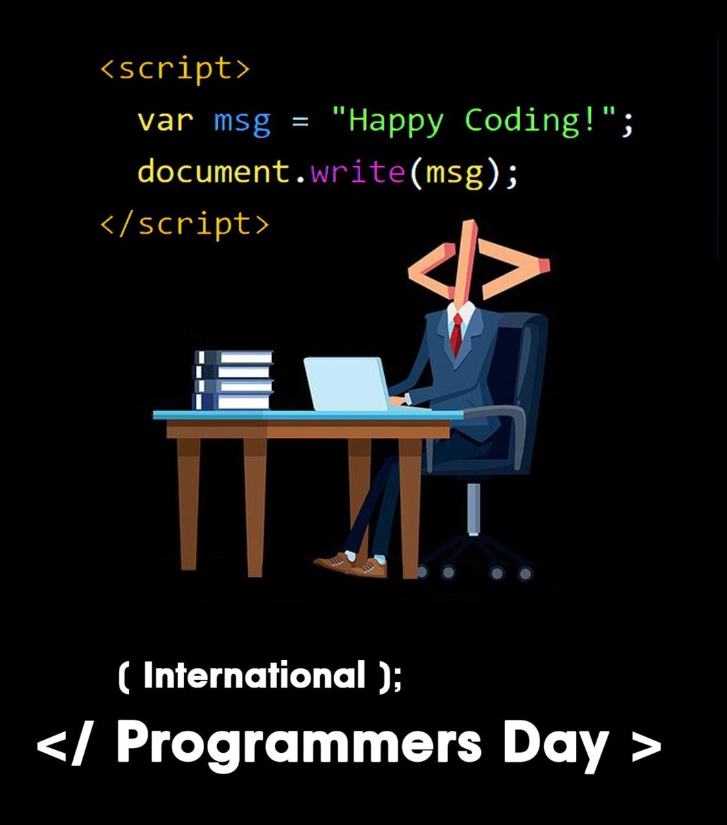 codingeveryday2's tweet image. Party popperOn this 257th day of the year, happy Programmer's Day to all the code wizards behind the screens!Woman technologistMan technologist
⠀
Best wishes to our incredible team on this Programmer’s Day. You rock!Fisted hand⚡
#257thDay #programmersday #coding_everyday