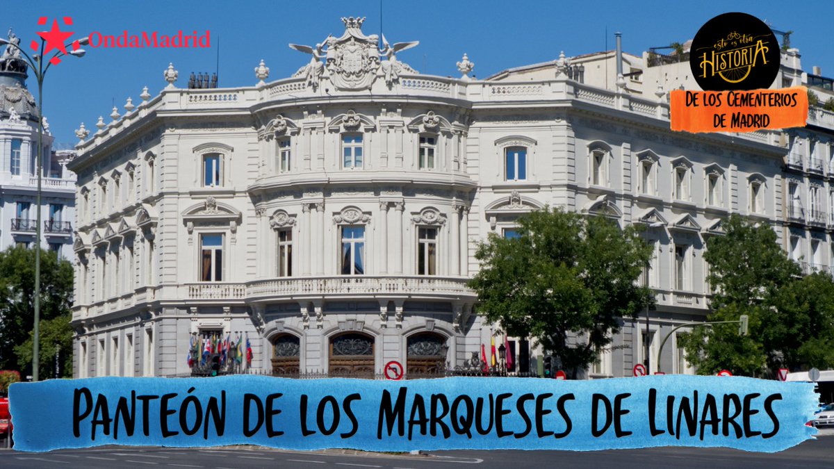 ESTO ES OTRA HISTORIA DE LOS CEMENTERIOS DE MADRID
¿Sabías que el Palacio de Linares no es lo único que tenemos en Madrid de los marqueses de Linares? <a href="/aariztoy/">Pasaba por aquí</a>, de <a href="/FunerarteM/">Asociación FunerArte Madrid</a>, nos habla de su panteón, en <a href="/CemenSanJusto/">Cementerio Sacramental de San Justo</a>. Y desmiente una de las grandes leyendas de #Madrid.