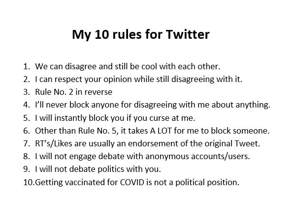 DougRussell's tweet image. My long-awaited (by no one) rules of engagement: