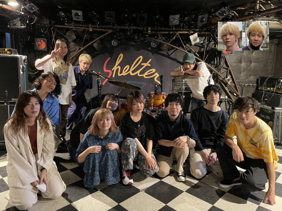 shelter_1001's tweet photo. 【9/12(sun)昼の部】
SHELTER 30th Anniversary Kick off GIG
”friendship”
朝も早くから本当にありがとうございました!!
集合写真に間に合わなかったくだらない1日ごめん...w
これからもよろしくお願いします🙇♂️
#IRIKO
#くだらない1日
#Split_end
#ENTHRALLS
#shelter30th https://t.co/qtedMdSe2B