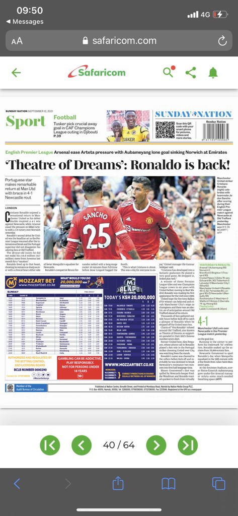 Mollage_'s tweet photo. Magazetini leo: 
•Mr. @Fakii has said “Copyright is a serious thing; it’s like land.”
•Why CBC is too demanding
•Kiburi times one hundred 💉

For 600bob airtime only, you get all newspaper publications for a month and unaamka ukisoma gazeti kama mimi. 

#HabariNdioHiyo https://t.co/2Z10QApKSy