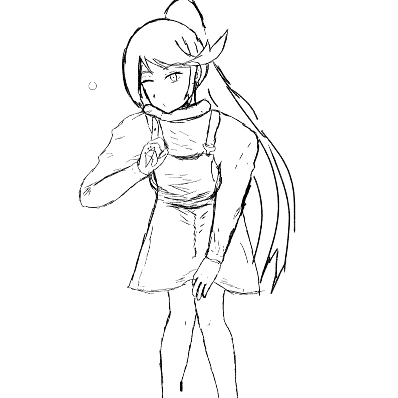 sheeza___'s tweet photo. First drawing on my new tablet 
Wip of a drawing for my friend @ToonLink1672 https://t.co/RWrXDxM4VN