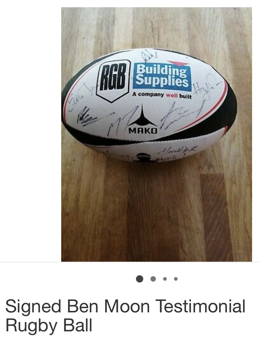 BackingBen (@backingben) on Twitter photo Ending in 1-2 days. Ben Moon Testimonial Home & Away shirts & a signed Testimonial match day ball (Eddie Jones was not in the building!š
)
ebay.co.uk/sch/i.html?isR⦠Supporting <a href="/LoveMusgrove/">Love Musgrove</a> & <a href="/Exe_Foundation/">Exeter Chiefs Foundation</a> #rugby #limited #testimonial Ending in 1-2 days. Ben Moon Testimonial Home & Away shirts & a signed Testimonial match day ball (Eddie Jones was not in the building!š
)
ebay.co.uk/sch/i.html?isR⦠Supporting <a href="/LoveMusgrove/">Love Musgrove</a> & <a href="/Exe_Foundation/">Exeter Chiefs Foundation</a> #rugby #limited #testimonial
