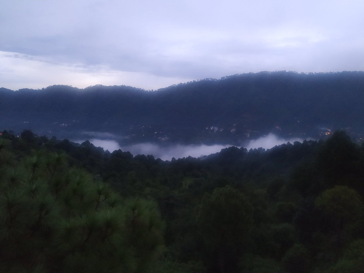 simimunjal's tweet photo. Rendezvous with the clouds in Kasauli...
. https://t.co/nDaYlQ5Vgk