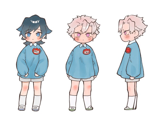ショタ絵本のキャラデザをするオタク 