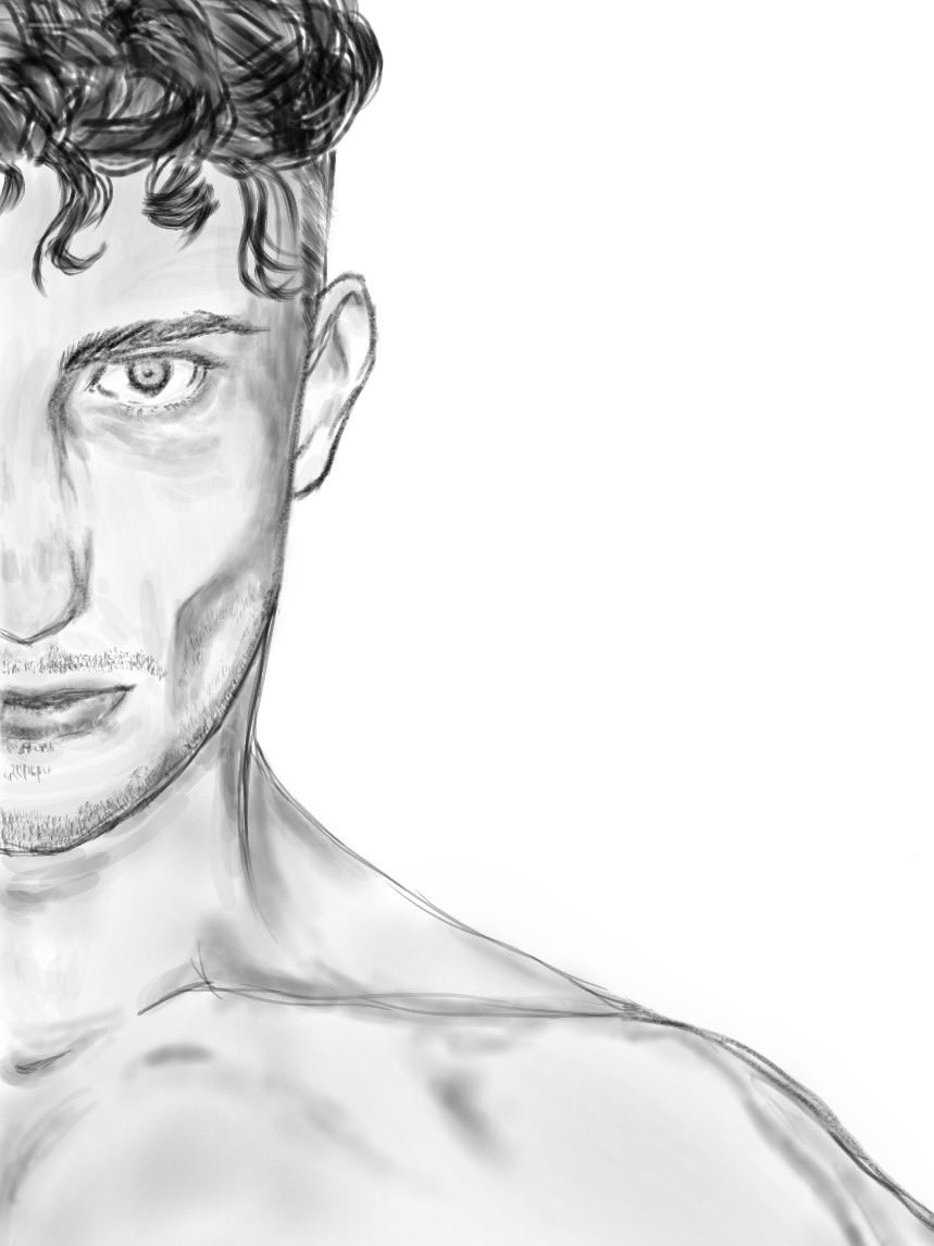 AliQaradaghy's tweet photo. Drawn by a Japanese fan 
有り難うございます https://t.co/QezFuI3gTs