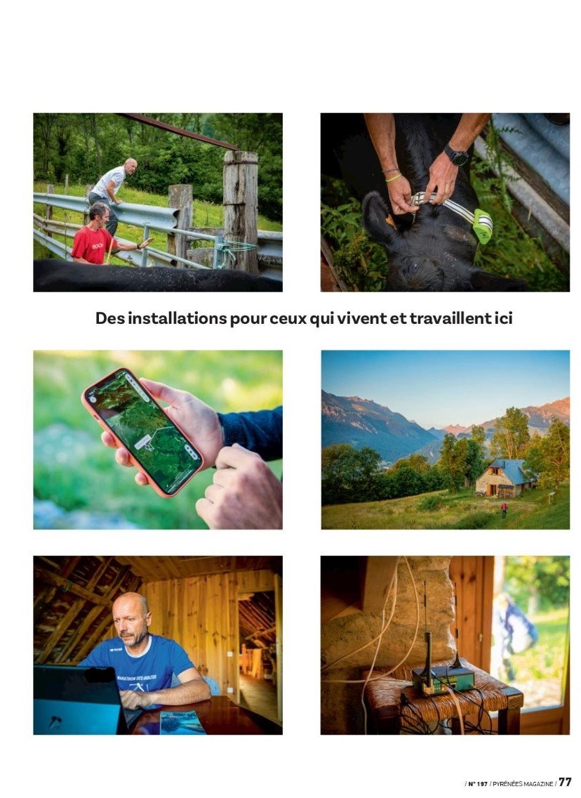 pduboe's tweet photo. Merci à @PyrMag pour ce bel article sur la montagne connectée :-) @LeanConnected . Les 1ières pages du numéro de septembre en teaser 🙂 https://t.co/1LDTUPzgHP
