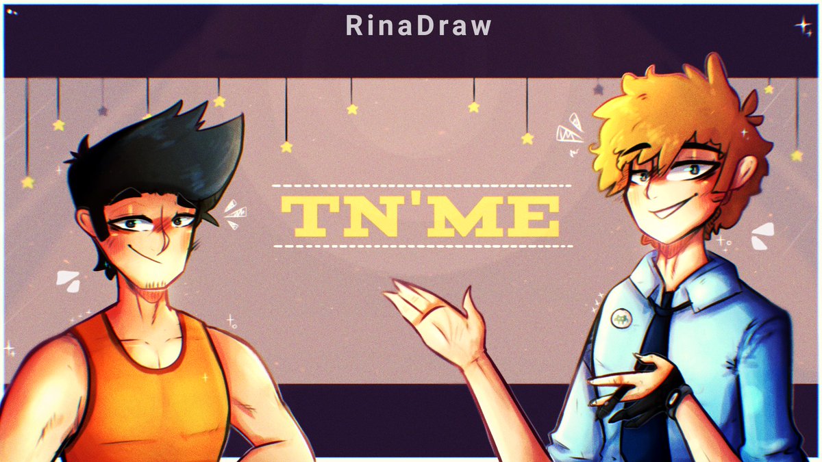RinaDraw101's tweet photo. @TnMe_Studios As requested!! Sorry for the long wait, I hope you like it. https://t.co/xZEX3f0b7a