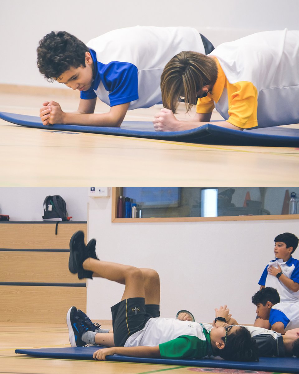 SouthViewSchool's tweet photo. Year 7 Circuit Training | Developing their knowledge of the different components of fitness and the methods of training that can be used to improve them. ๐ช
#southviewschool #togetherwesmile #togetherwevalue #togetherwesucceed #students #fitness #circuittraining #dubaischools https://t.co/gprcqca6wj