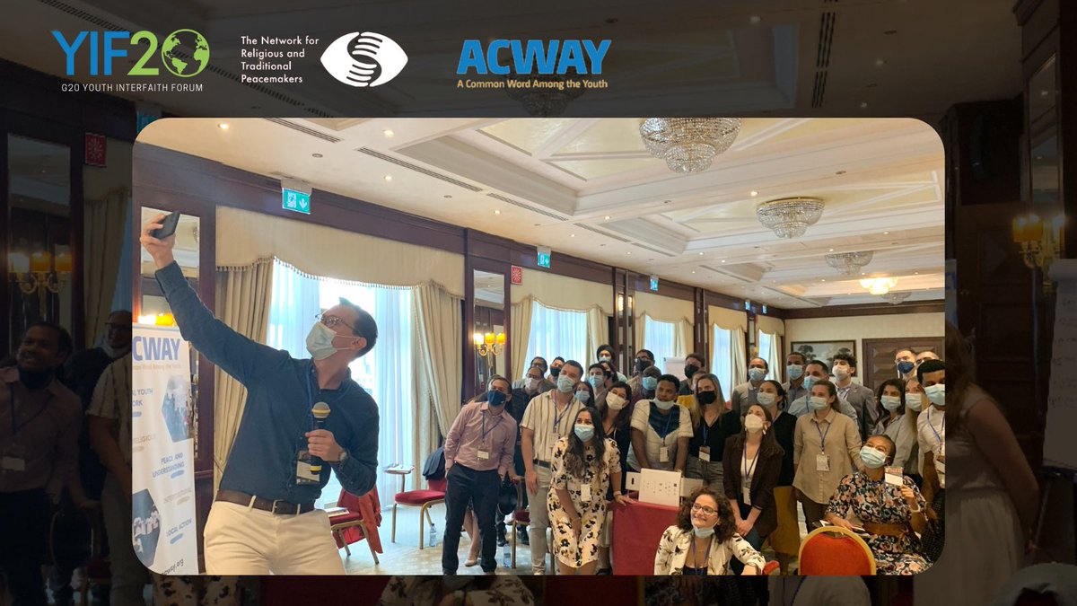 Day 2️⃣ of the #G20 Youth Interfaith Forum!