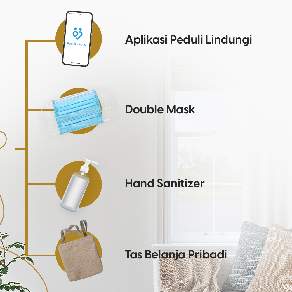 REMINDER UNTUK SEMUA!

Tetap jaga protokol di manapun dan apapun yang kalian lakukan yaa, terutama jika berada di area Trans Shopping Mall. Mari kita saling jaga agar tetap aman dan terhindar dari virus.

#TransShoppingMall