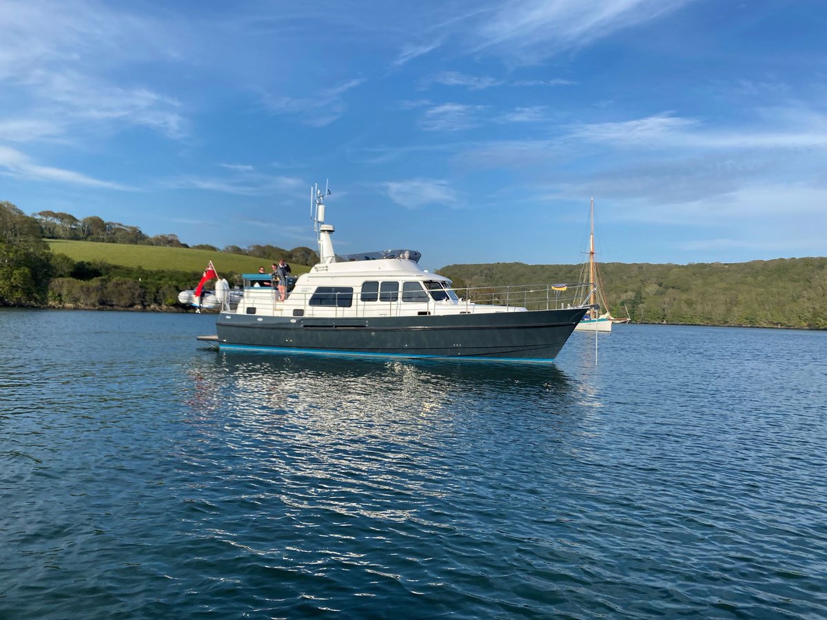 Have you visited our first #Hardy motor yacht to be launched by in #Cornwall yet? Climb aboard our #Hardy42Hybrid at M101-103 <a href="/SotonBoatShow/">Southampton International Boat Show</a> and find out why <a href="/mbymagazine/">Motor Boat & Yachting magazine</a> thinks she is one of the best boats at #SIBS21 #Cockwells25 #HardyMotorYachts #Hardy42Hybrid #BuiltForTheSea