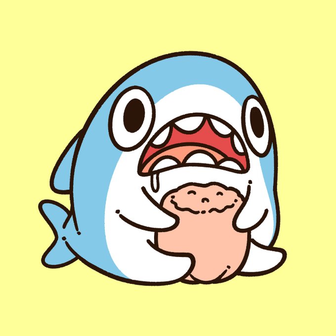 「shark costume sitting」 illustration images(Latest)