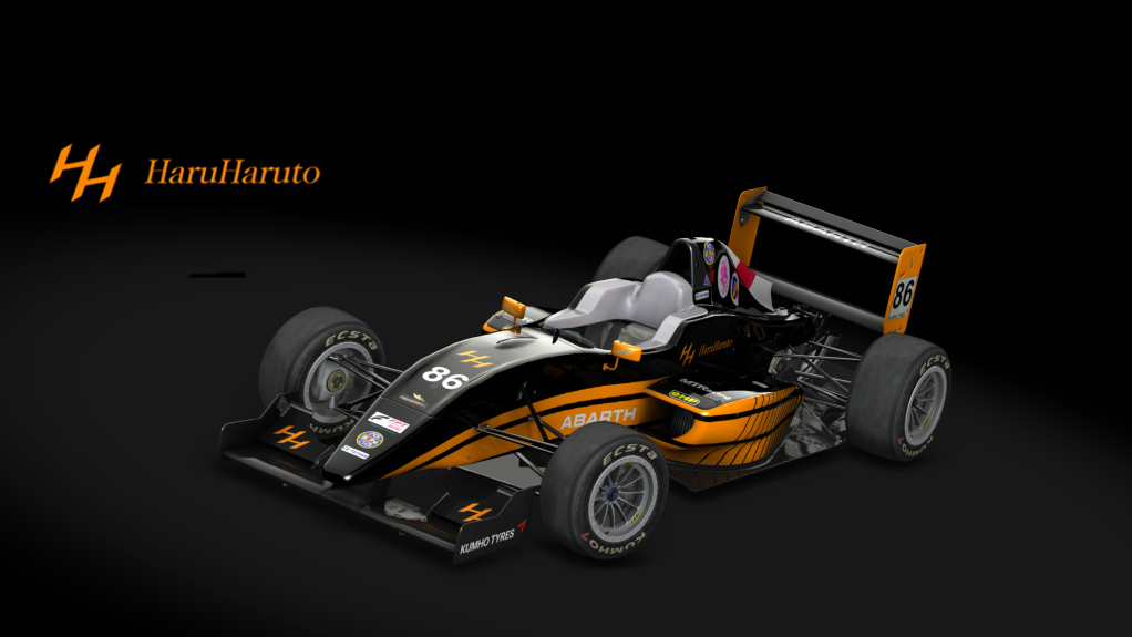 HaruHaruto86's tweet image. 新しいリバリー #AssettoCorsa #tatuus #fa01 #fomula #HaruHaruto
