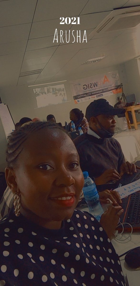 VannesserMalick's tweet photo. Attending Arusha Women school of Internet Governance ongoing Physically and Virtually.
#AruWSIG21 
@cyelke @PollicyOrg @KsGEN3 @Core23L @rryakitimbo1 @thelionway https://t.co/3ZZHMZAf8H