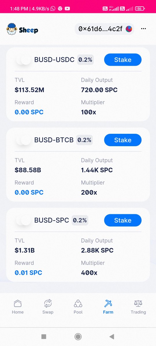 Sanamku00443735's tweet image. Wonderful project, Thanks for giving us such a great opportunity. I am supporting it. always success for the development team to the moon
@Chiranj82023927 @BabosaJai @Champak53776883 
 
My wallet address:- 
0x61d6687a7BF93b58f86Fd0B41Dc0c824f5864c2f

#IncaKoin #Airdrop #BSC $NKA