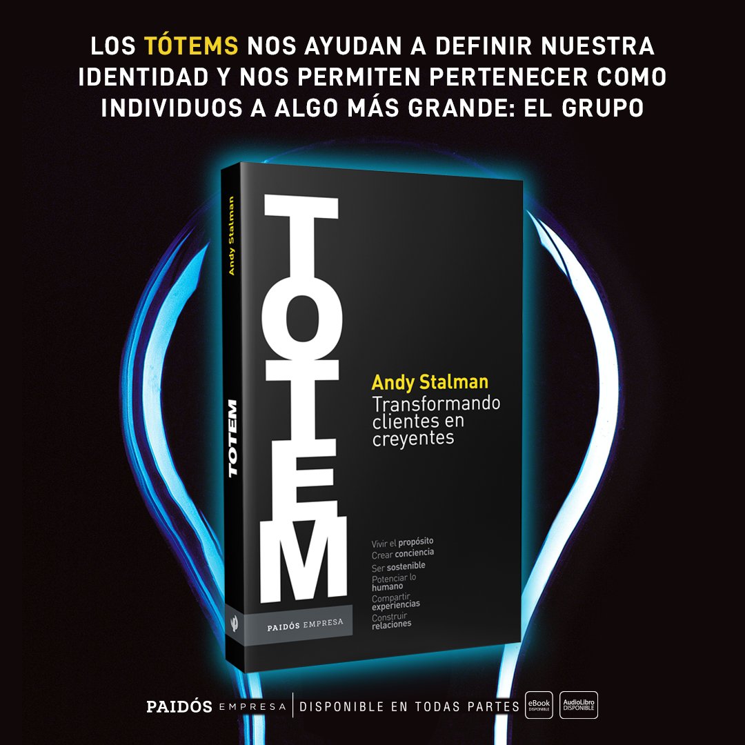 AndyStalman's tweet image. TOTEM es una lectura que te ayudará a comprender cómo funcionan las marcas en esta nueva era y sobre cómo se configura nuestra sociedad

La transformación que estamos viviendo no se reduce a lo digital: es también cultural, social, económica y emocional

🇲🇽planetadelibros.com.mx/libro-totem/33…