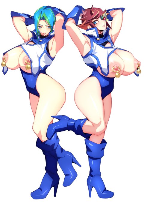 一年前にskebで描いた遊戯王VRAINSのBBA二人
遊戯王のキャラ長らく描いてないなぁ 