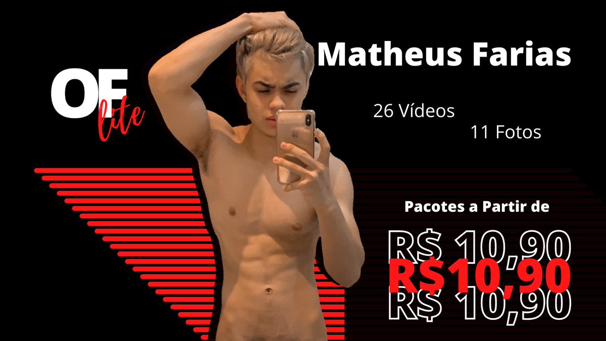 OnlyFansLitex's tweet photo. Packs do Matheus Farias a partir de 10,90! Corre que é por tempo limitado! https://t.co/CTPSo0099Q
