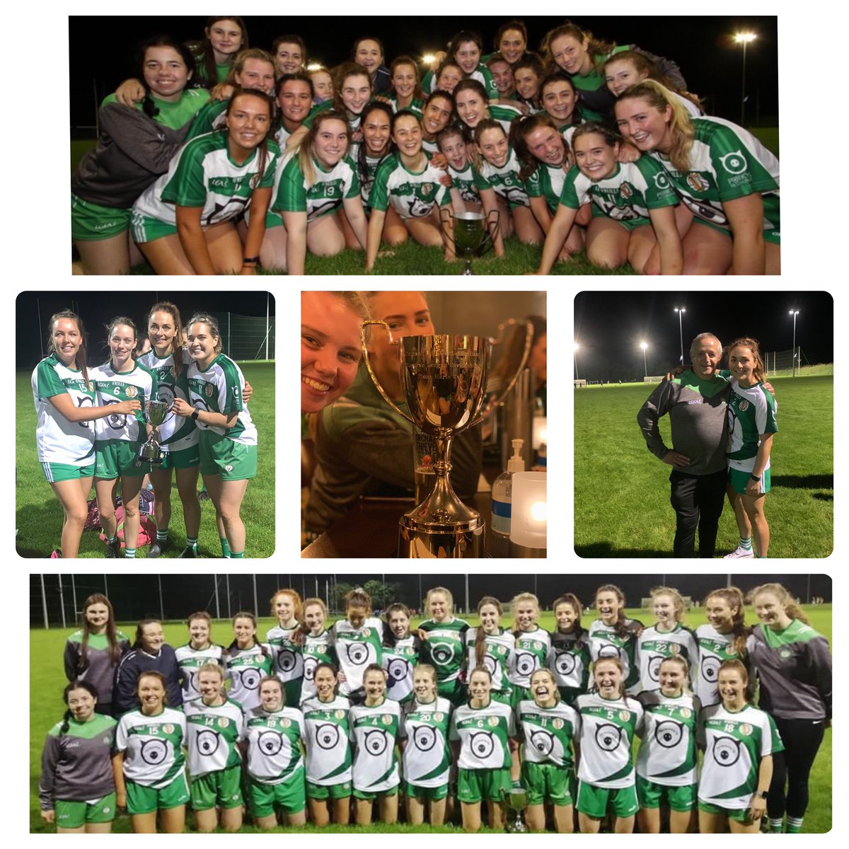 Delighted to be part of a great team of girls🏆🟢⚪️ #T4L