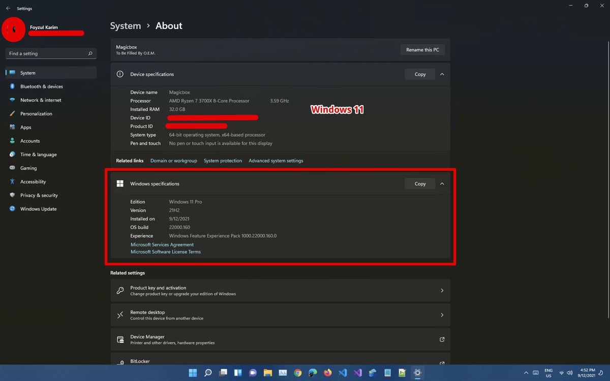 foyzul_karim's tweet photo. How can I say myself as #WindowsLover if I don't become an early adopter? 😅
@Windows #Windows11 https://t.co/HvIAHuoTSA