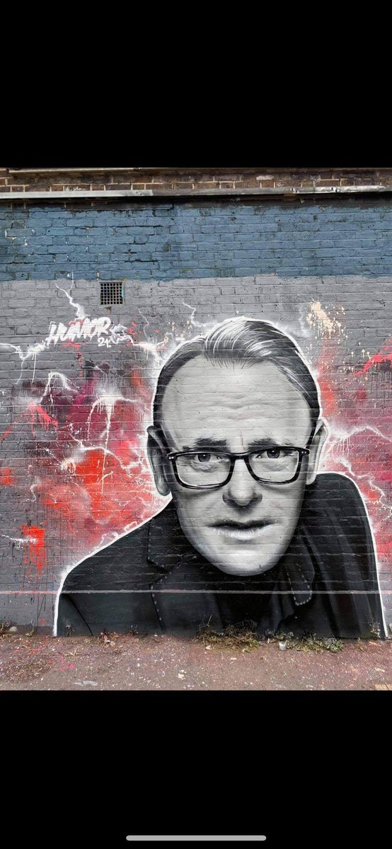 Graffiti artist Hugh Whittaker has done a beautiful tribute to Sean Lock in Brighton