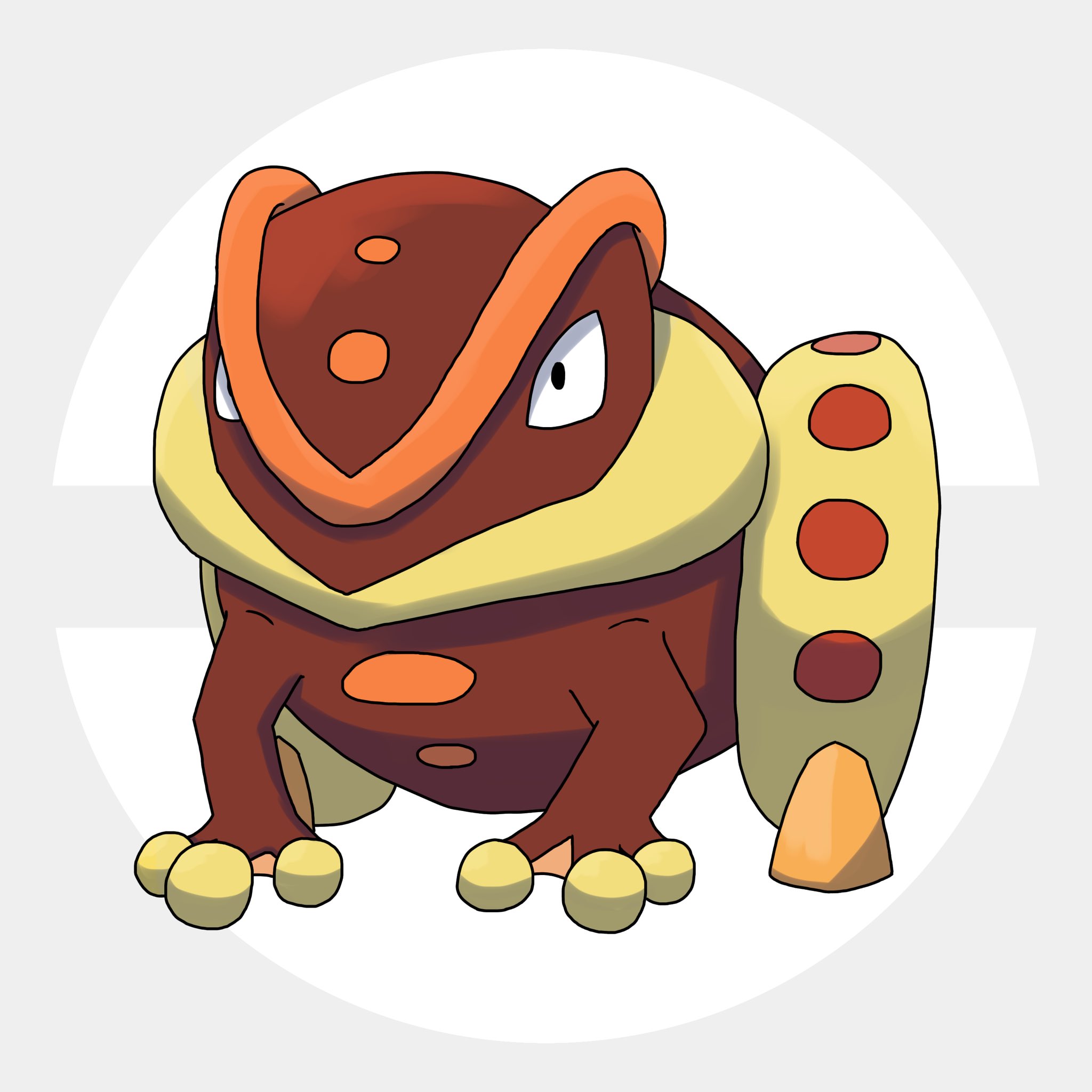 Twitter এ ｶﾛﾒﾘ ガマグエル ねつがえるポケモン ほのお みず 高さ 1 2m 重さ 35 6kg 比較的大人しく従順な性格なので 幅広いトレーナーに使われている 触ると火傷する 特殊な粘膜により溶岩の中もスイスイ泳げる この粘膜は防火スーツなどの素材としてもよく使