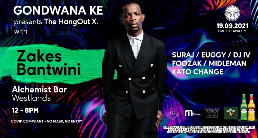 Gondwana KE 🇰🇪 (@gondwana_ke) on Twitter photo Happy Sunday!
Here is another billing picked from Kenya’s top tier Dj/artists list ready to support <a href="/ZakesBantwiniSA/">Zakes Bantwini</a>!
#HoldYourHunters Happy Sunday!
Here is another billing picked from Kenya’s top tier Dj/artists list ready to support <a href="/ZakesBantwiniSA/">Zakes Bantwini</a>!
#HoldYourHunters