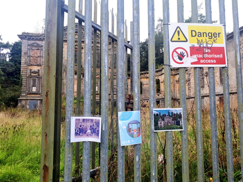 Annual gate-opening at #mavisbank  Talking architecture, the Enlightenment, late night parties, doocots, asylum reform, women head gardeners, the NHS, building decay, restoration ideas and (not) winning the Lottery. Thanks to everyone who made it! <a href="/DoorsOpenDays/">Doors Open Days</a> <a href="/HistEnvScot/">Historic Environment Scotland</a>