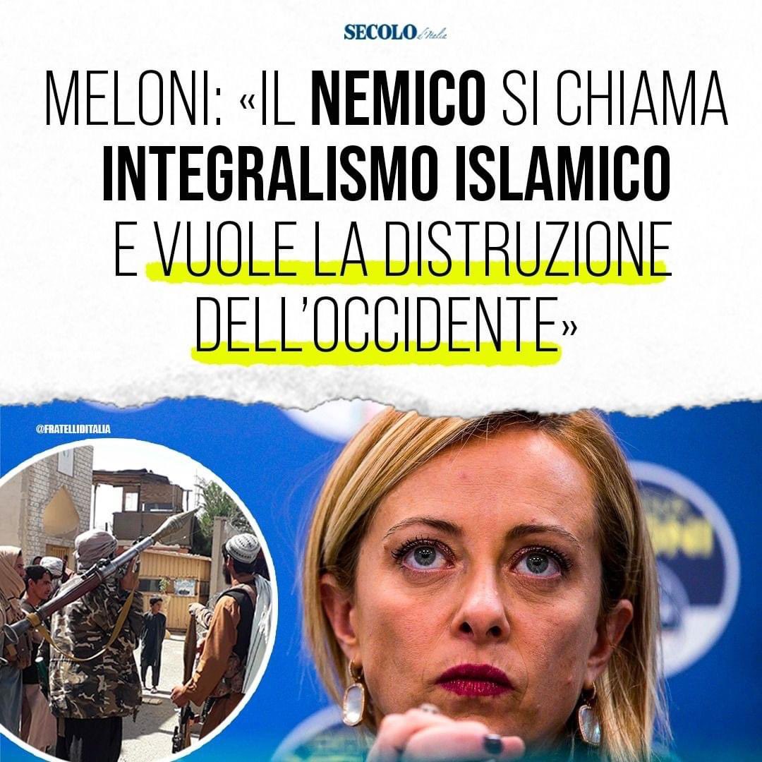 🚨Il nemico si chiama integralismo islamico

🗞 Link: bit.ly/3C7Jx3r