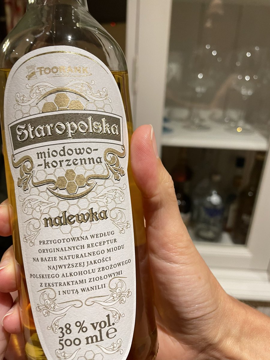 It happened. And very nice it was too. 
#PolishVodka