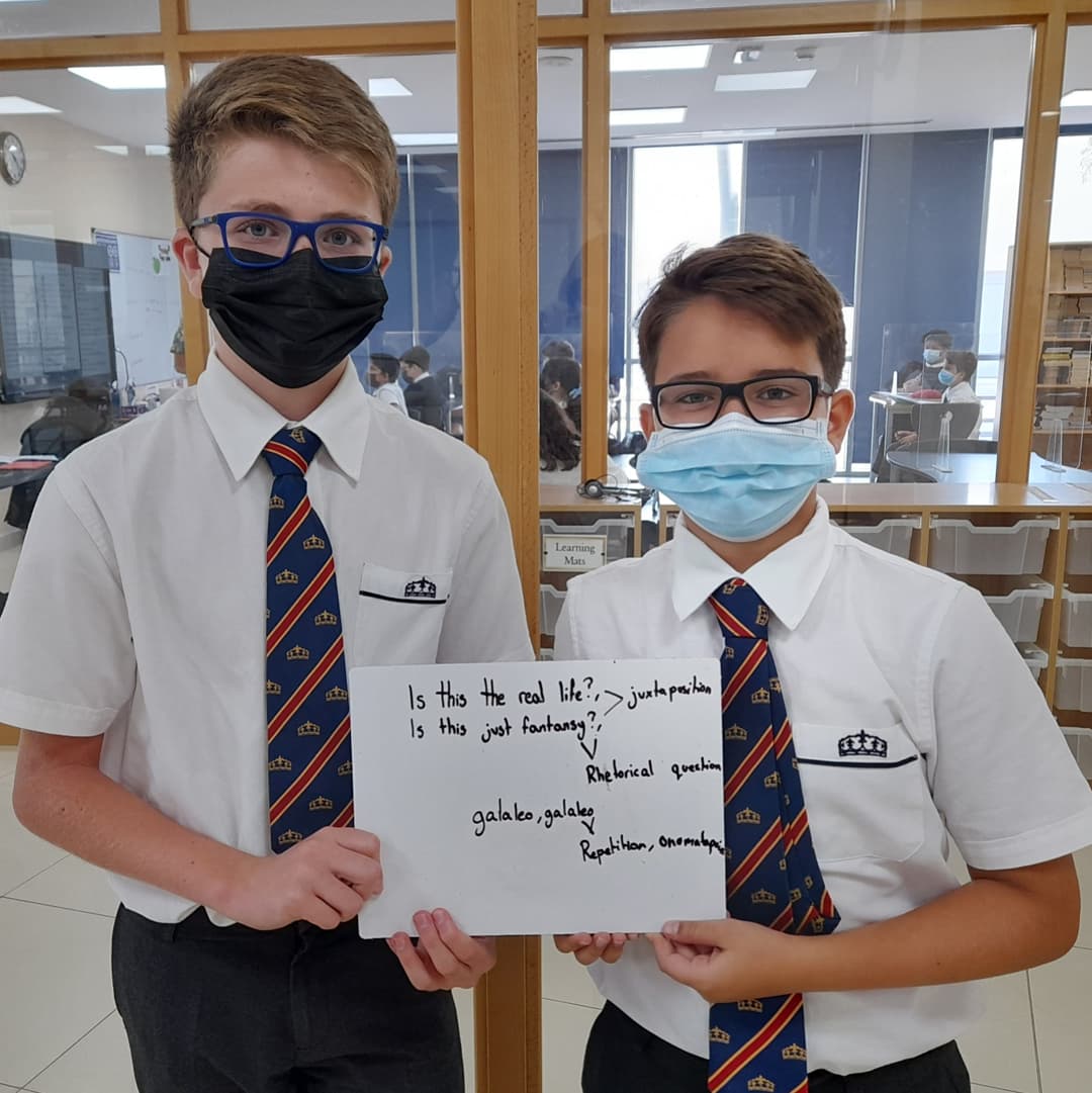 KSABEnglish's tweet photo. Our Y8 students today learning structural devices through song lyrics. Step 1, to identify the techniques, Step 2, to examine the effects, Step 3, to find their own examples in songs of their choice. 
Clearly @holliegretton21 is a fan of Disney! 🥳🎼 https://t.co/rzcETJO3jl