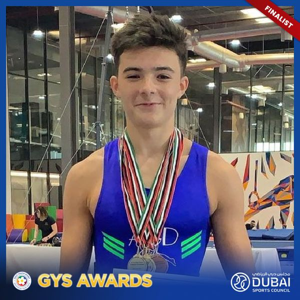 GulfYouthSport's tweet photo. 𝗚𝗬𝗦 𝗔𝗪𝗔𝗥𝗗𝗦 𝟮𝟬𝟮𝟭 🏆 

It's time to vote for your winner in the 𝘼𝙩𝙝𝙡𝙚𝙩𝙚 𝙤𝙛 𝙩𝙝𝙚 𝙔𝙚𝙖𝙧 (𝙈𝙖𝙡𝙚) category!

RT this post by 9pm on Tuesday to cast your vote for Daniel Smyllie of Aspire Gymnastics and @bis_ad.

➡️ Full voting info: https://t.co/cYZMiW70is https://t.co/wdZjQHBoGc
