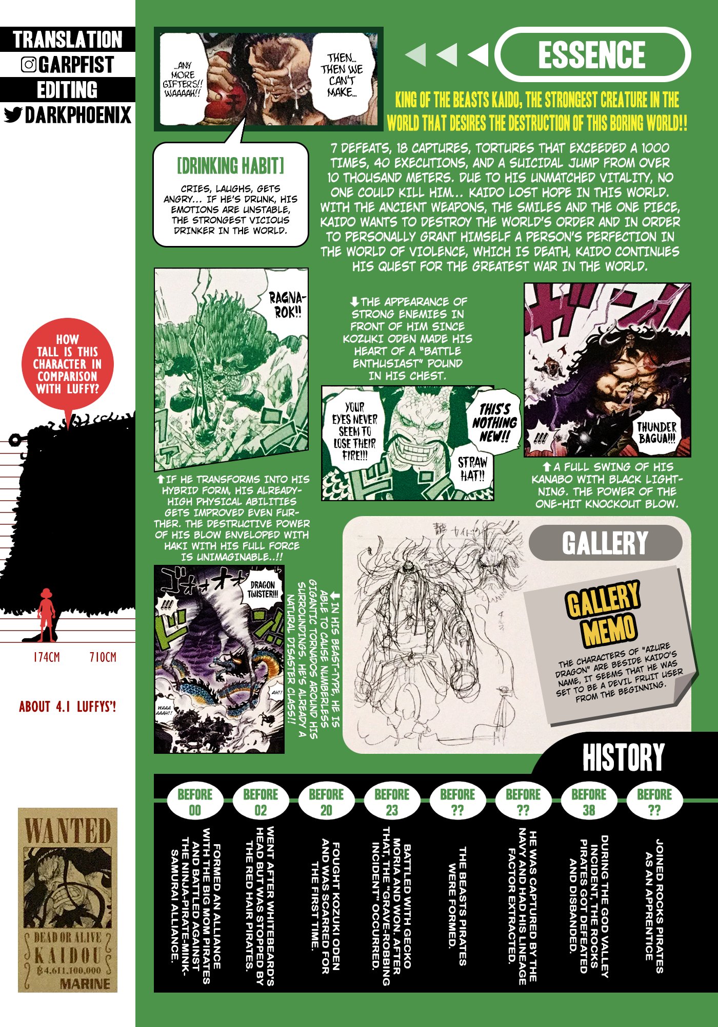 Darkphoenix Kaido S Vivre Card With English Translation Sorry For Any Miss Translation Onepiece Vivrecard Kaido Volume100 T Co Qf9dxyqhhf Twitter