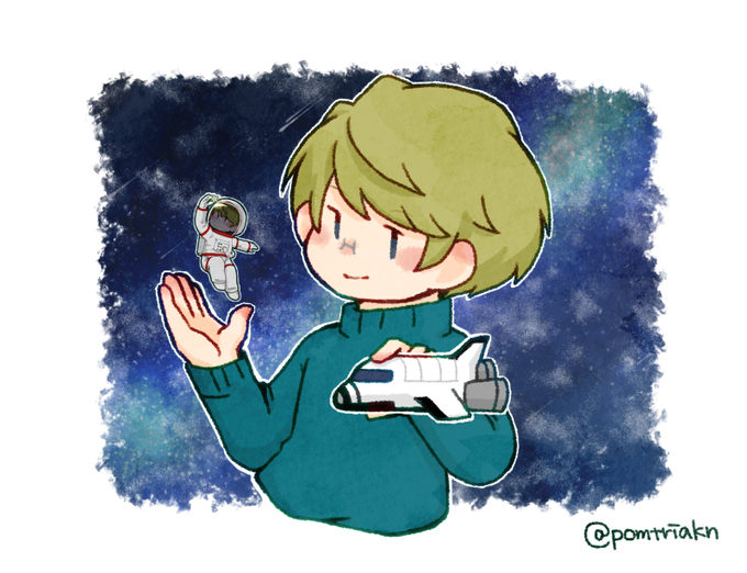 「宇宙の日」のTwitter画像/イラスト(新着))