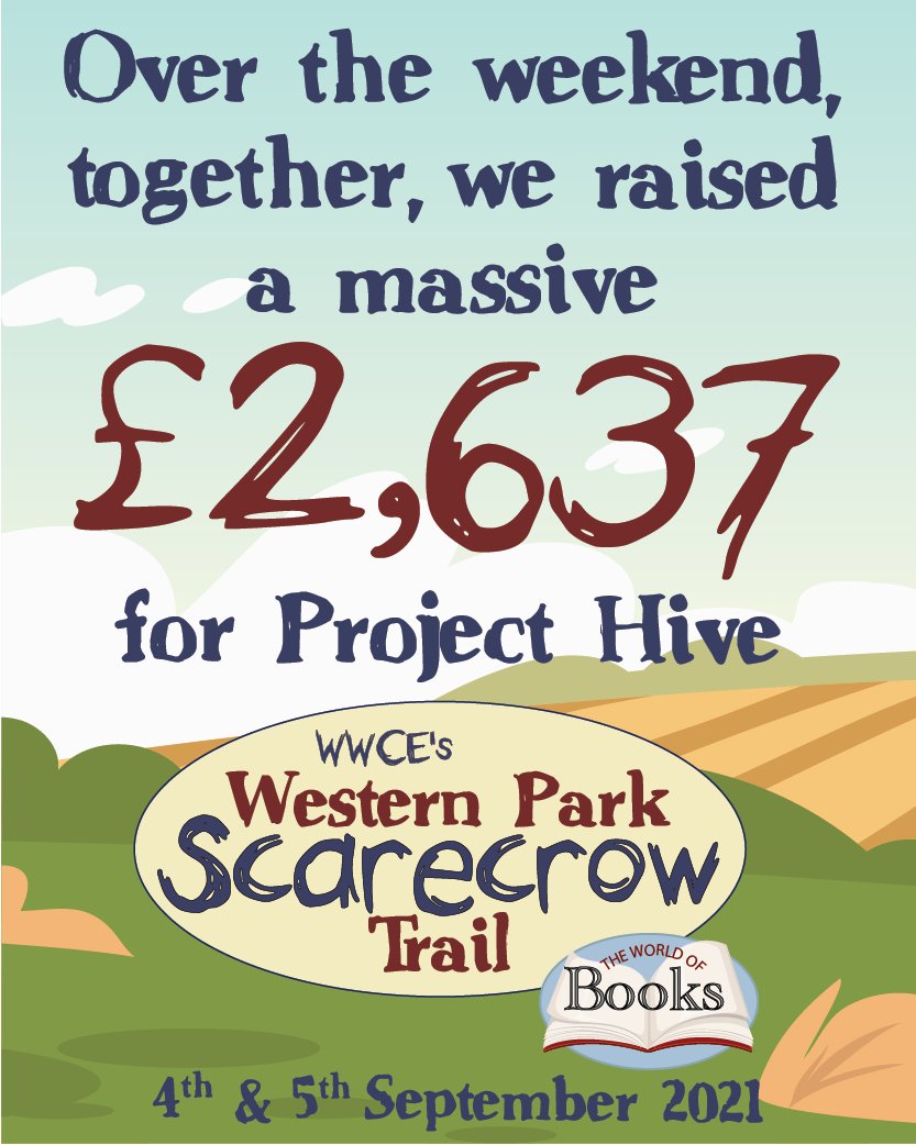 We cannot thank everyone who was involved enough. It is the efforts of every single person, from scarecrow maker, stall holder, cake baker through to trail goer that makes this event so special. #community #projecthive #westernpark #Leicester