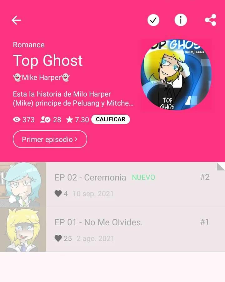 milo_harper's tweet photo. Después de un mes por fin está disponible el capítulo 2 de #TopGhostWT!
Gracias #TeamSTIM💕
Esto es una precuela de TheMy'S si aún no haz leído la historia mírala por Wattpad 👻
#dibujos #drawing  #artwork #dibujodigital #WEBTOON #WebtoonCanvas #webtoons 
https://t.co/DtPkvGrEvC https://t.co/JDWEXuaIeD