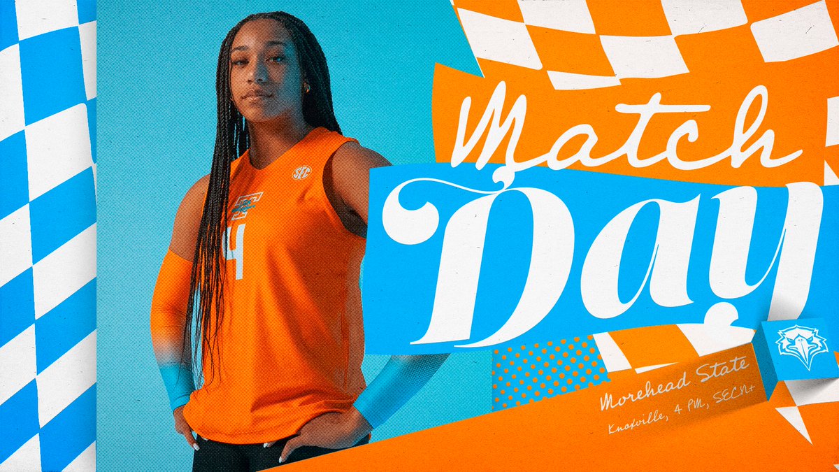 Vol_VBall's tweet photo. Matchday vs. Morehead State x2

Fans, be sure to show your football ticket from yesterday to get in 𝙁𝙍𝙀𝙀!

📍 | Knoxville
🏟️ | Thompson-Boling Arena
🕓 | 4pm ET
📺 | https://t.co/UhOaajVZSr
📊 | https://t.co/Ffr4JAmYQZ
🎟️ | https://t.co/usn4t54DDd

#GBO 🍊 🏐 https://t.co/NVE7EJXLPB