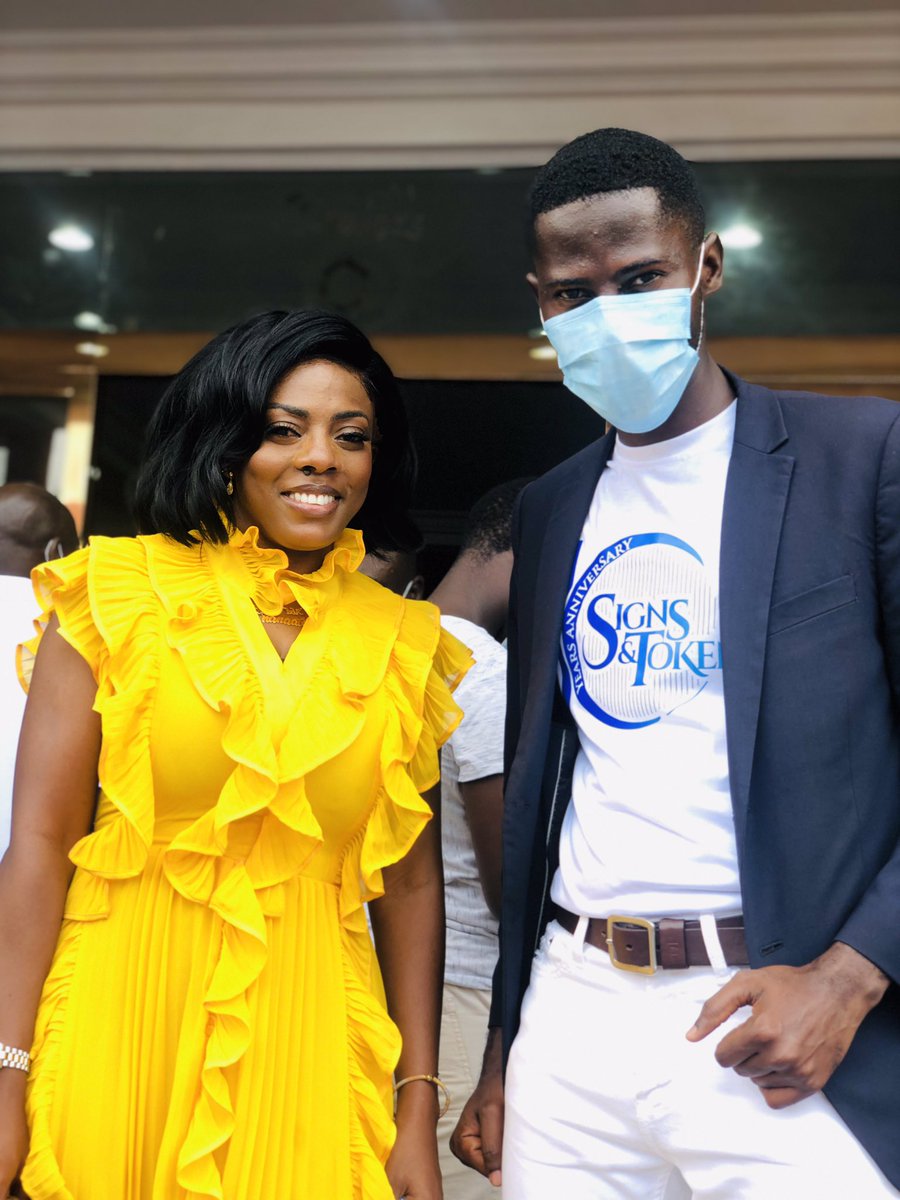 1GhanaTv's tweet photo. With the most Iconic female journalist @thenanaaba in Ghana. https://t.co/pW70nTKFKA