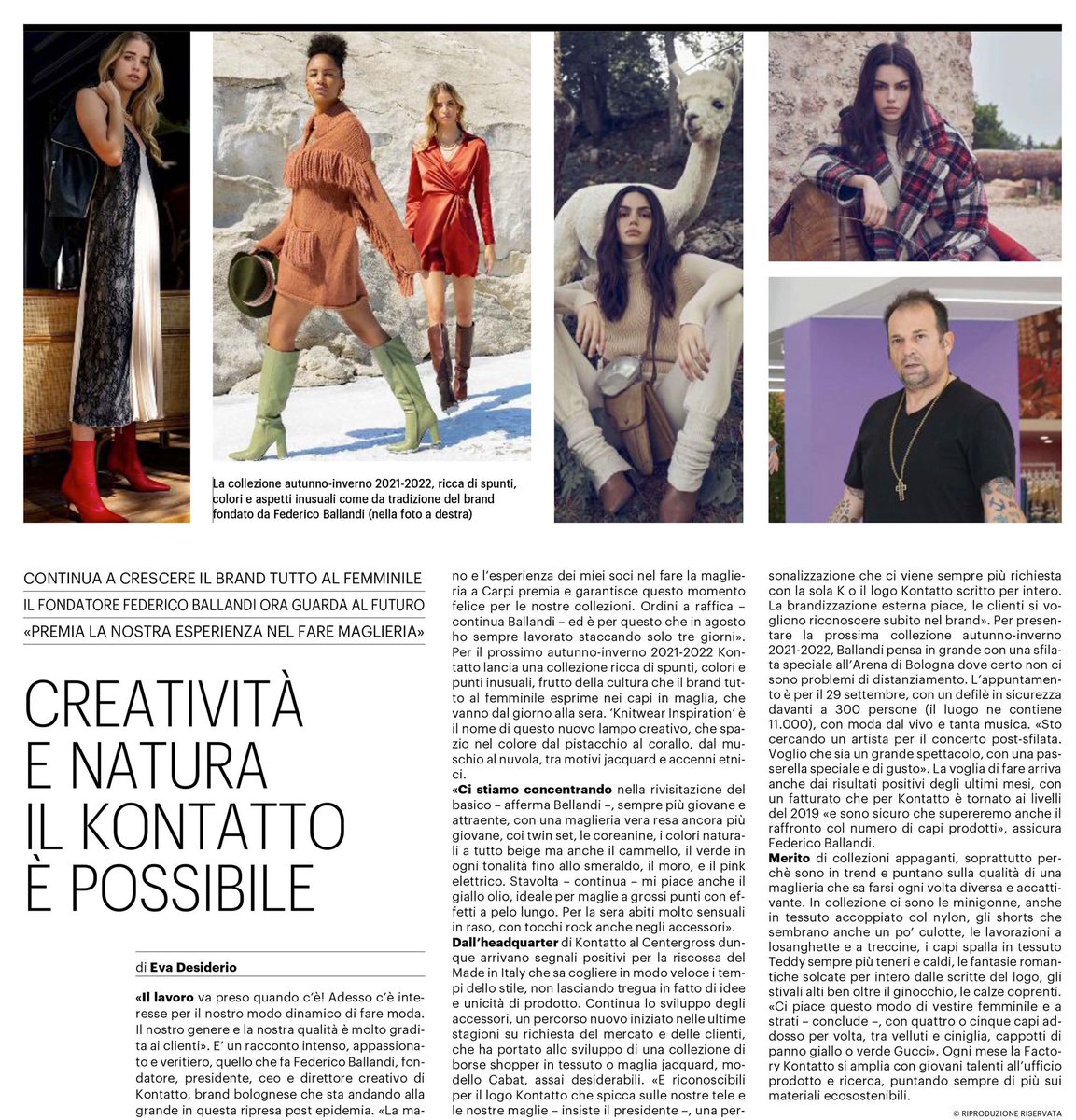 FBallandi's tweet photo. @qn_carlino #EvaDesiderio @Kontatto #29092021 #totheHeartofCreativity https://t.co/8ckRJKWZQr