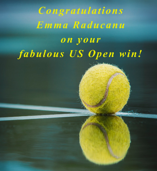 CufflinksWorld's tweet photo. What an amazing performance by both teenagers in the US Open Final and Congratualtions to Emma Raducanu on such a fabulous win! https://t.co/heGHnqGUHs