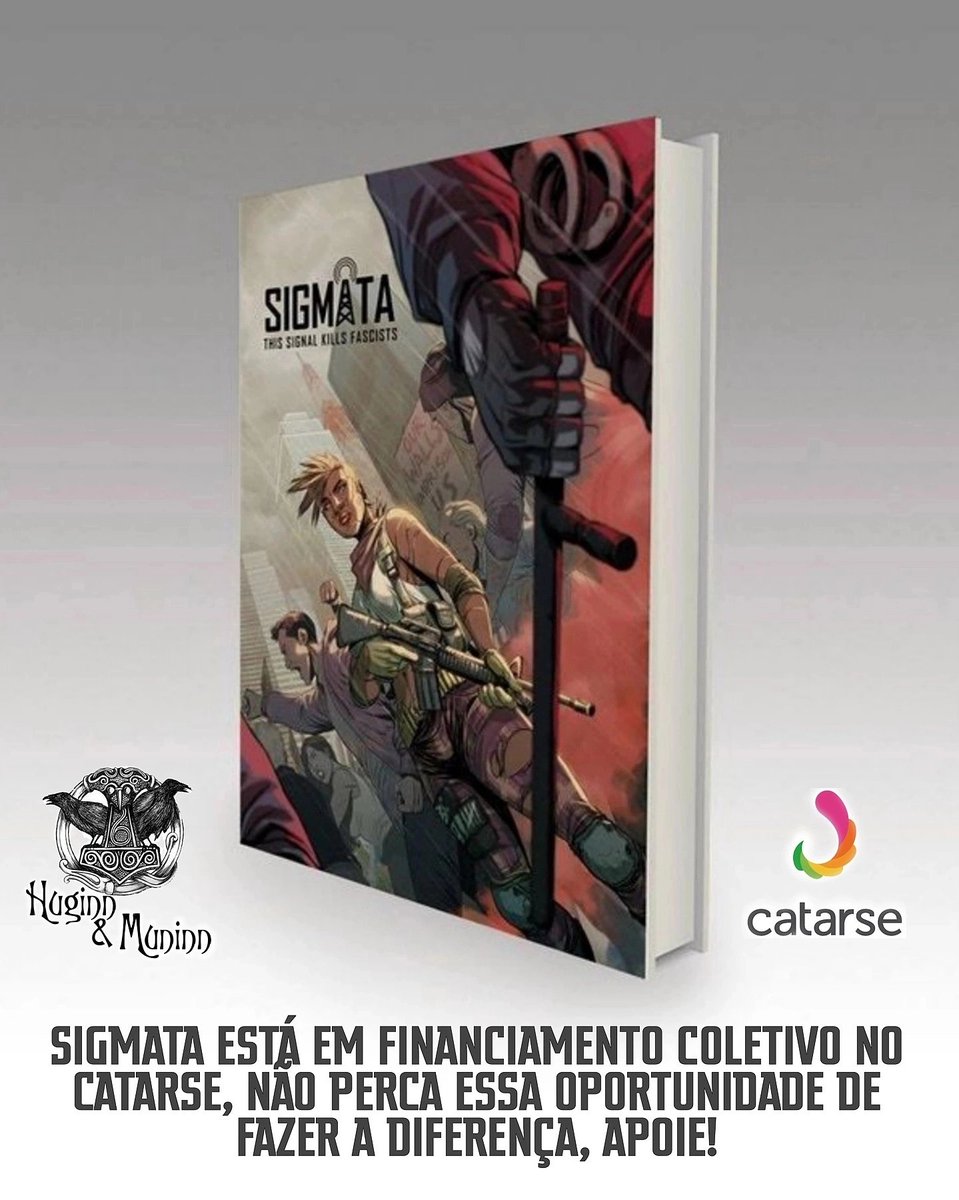 HuginneMuninnEd's tweet photo. Salve família H&amp;M.
O Sinal está sendo transmitido a todo vapor, queremos agradecer a todos que estão compartilhando o sinal, a força de vcs é o que nos mantém de pé.
#editorahuginnemuninn #sigmatarpg #sigmata #rpgbrasil #rpgdemesa #rpg #rpggame #love #friends #Resistencia https://t.co/08F1AJzktg