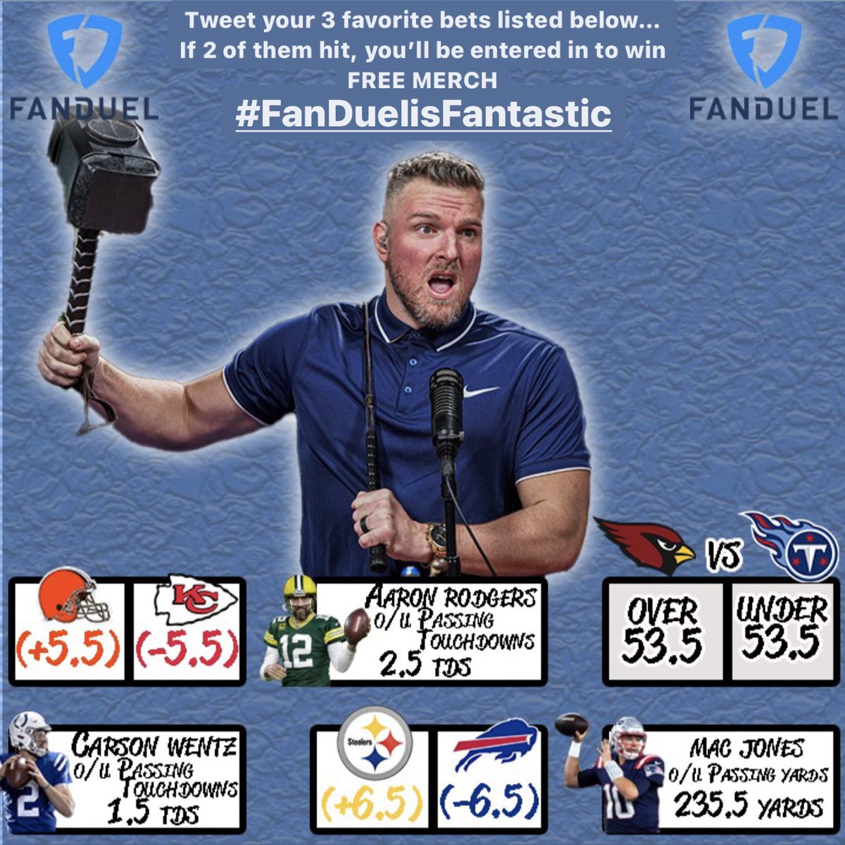 Pat McAfee tweet media