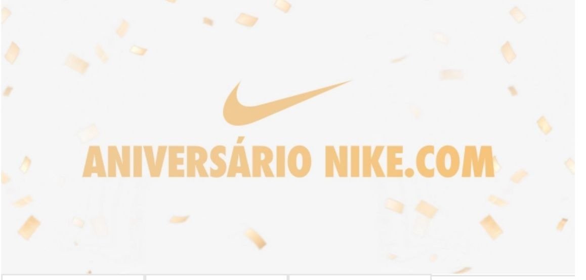 cupom de desconto nike aniversario