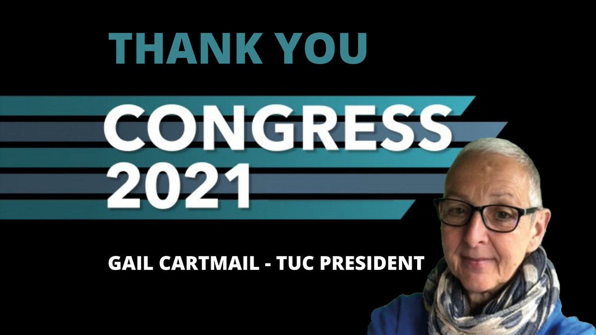 Sharon Graham (@unitesharon) on Twitter photo Today I was truly proud and privileged to move a vote of thanks to <a href="/gailcartmail/">Gail Cartmail</a> at <a href="/The_TUC/">Trades Union Congress</a> conference.
Gail is a tower of strength, without that strength I wouldn’t be here today as the first woman General Secretary of <a href="/unitetheunion/">Unite the union: join a union</a> - Thank you Gail. #TUC21 Today I was truly proud and privileged to move a vote of thanks to <a href="/gailcartmail/">Gail Cartmail</a> at <a href="/The_TUC/">Trades Union Congress</a> conference.
Gail is a tower of strength, without that strength I wouldn’t be here today as the first woman General Secretary of <a href="/unitetheunion/">Unite the union: join a union</a> - Thank you Gail. #TUC21